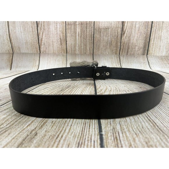 Aurora Borealis Clear‎ Rhinestone Belt Buckle Rectangle 2.5 x 3.5 Heavy Western - Picture 4 of 8